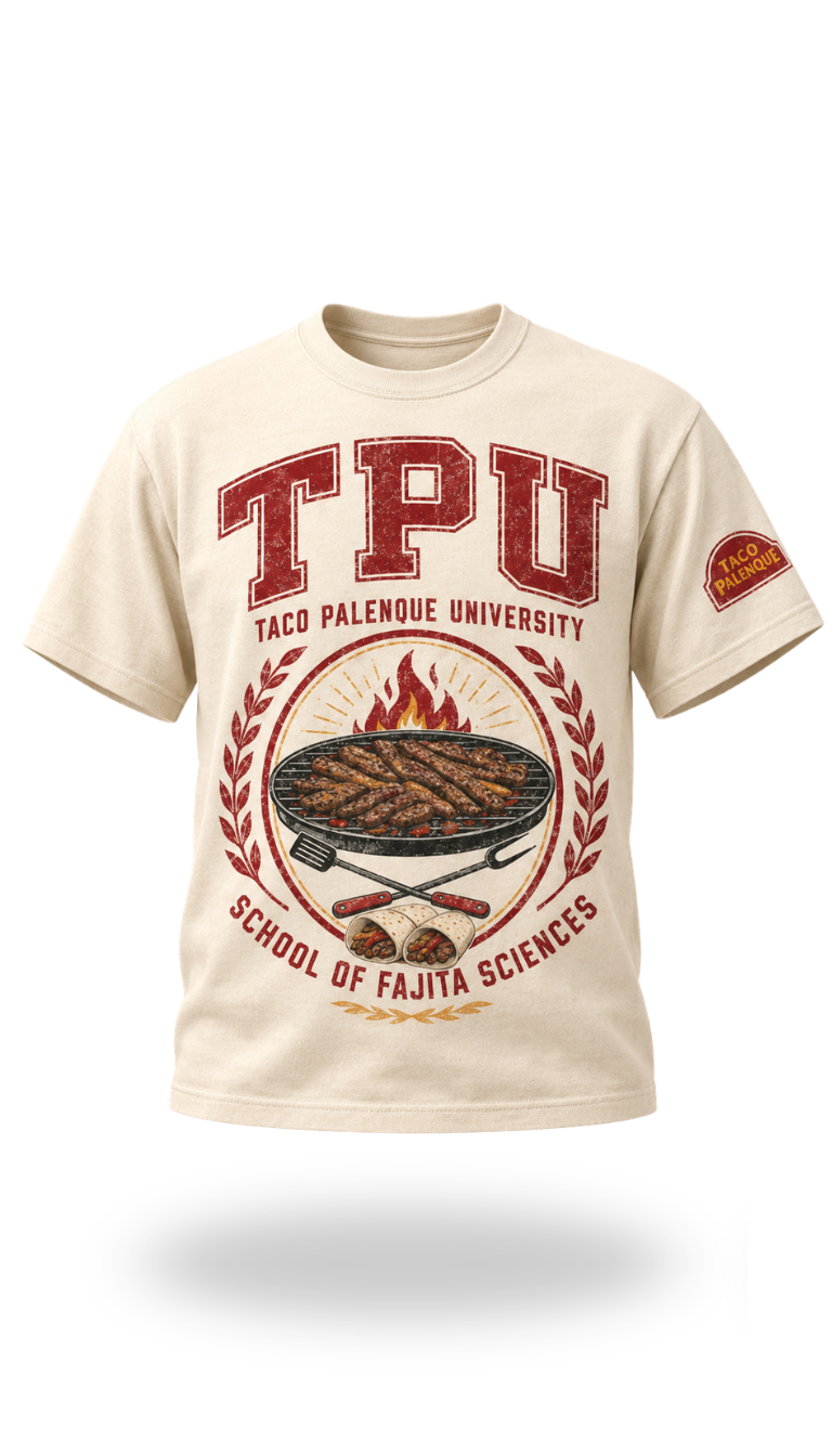 TPU Taco Palenque University Tee